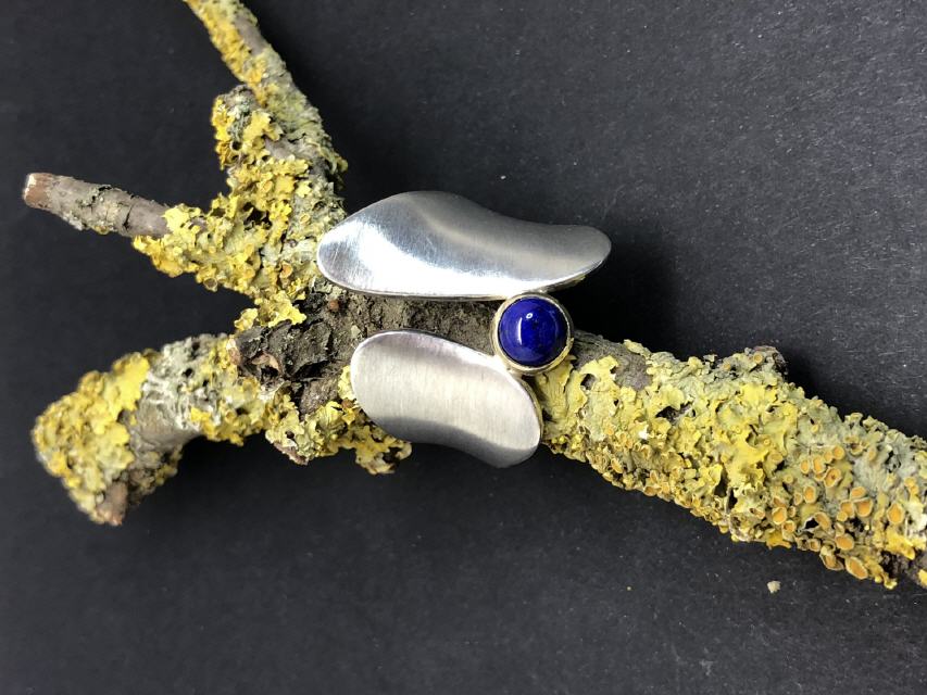 Lapislazuli mit Goldfassung 18kt - 220.00 €